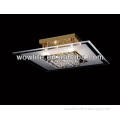 2014 newly contemporary crystal square ceiling indoor lighting